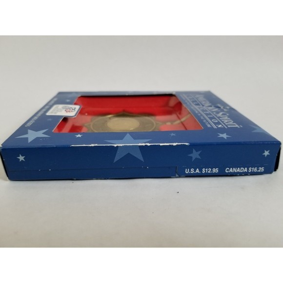 Hallmark Ornament 1999 AMERICAN SPIRIT COLLECTION Connecticut State Quarter - Picture 3 of 4